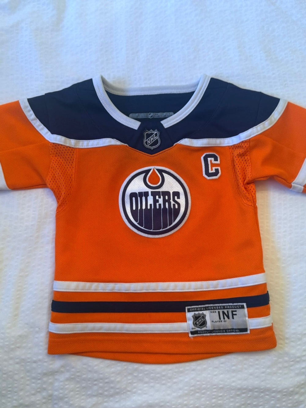 Edmonton Oilers Youth Orange Hockey Jersey - Kids' McDavid jersey